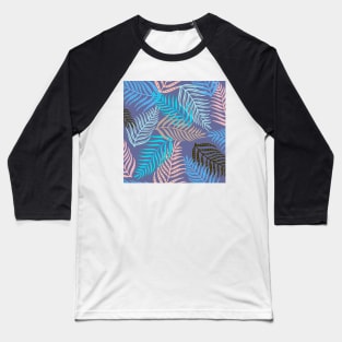 Palm leaf pattern Baseball T-Shirt